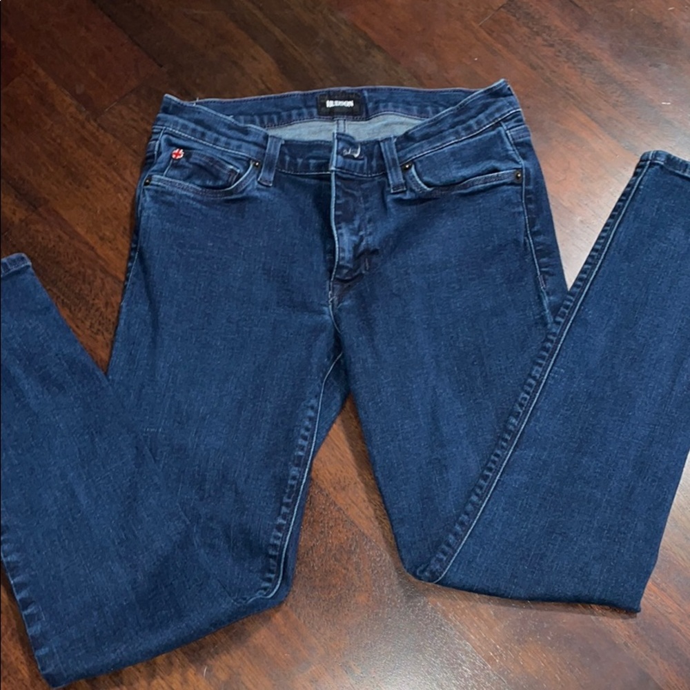 Hudson krista super skinny mid rise jeans 27